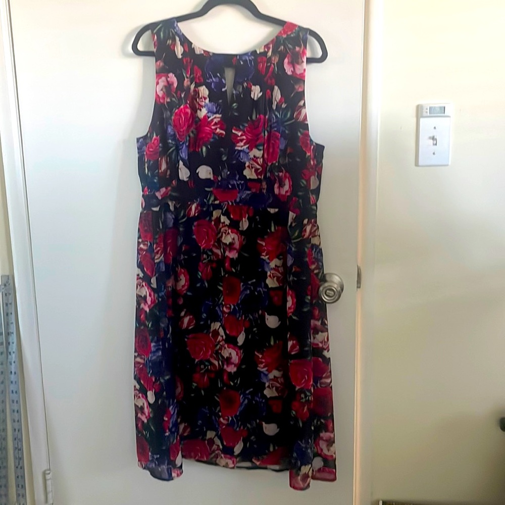 Beautiful floral ModCloth dress EUC